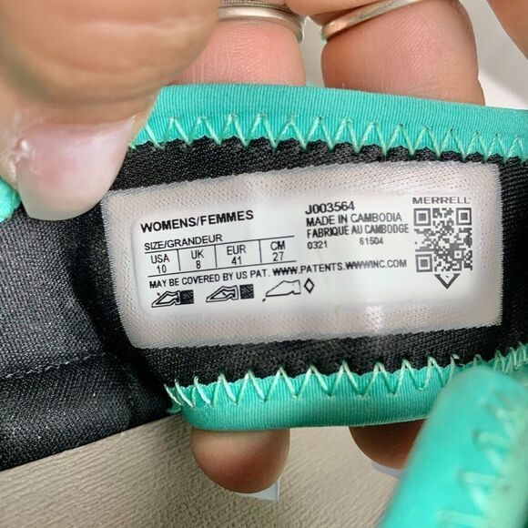 New Merrell Adjustable Buckle Sandals Alpine Strap Mint 10 - Picture 4 of 4